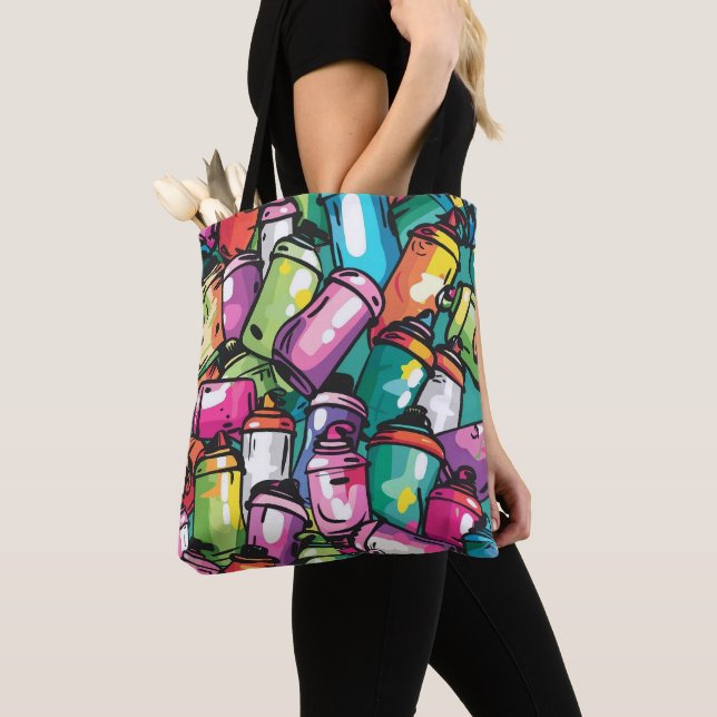 Bolsa Tote Arte de Grafite (Close Up)