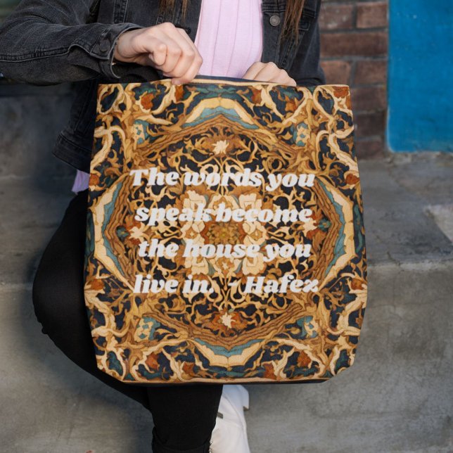 Bolsa Tote Arte de Khatam, presente de ano novo persa persona (Custom Nowruz Persian New Year Gift Khatam Art)