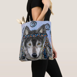 Bolsa Tote Arte de Lobo