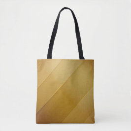 Bolsa Tote Arte de Luxo em Camadas Diagonais de Ouro Abstrato
