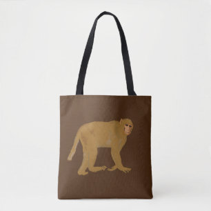 Bolsa Tote Arte de macaco