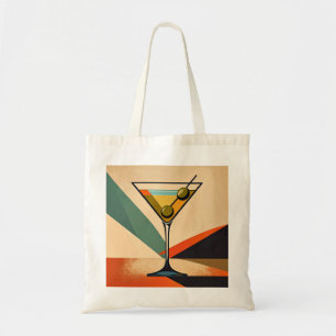 Bolsa Tote Arte de Martini com Bloco de Cores Modernista de M