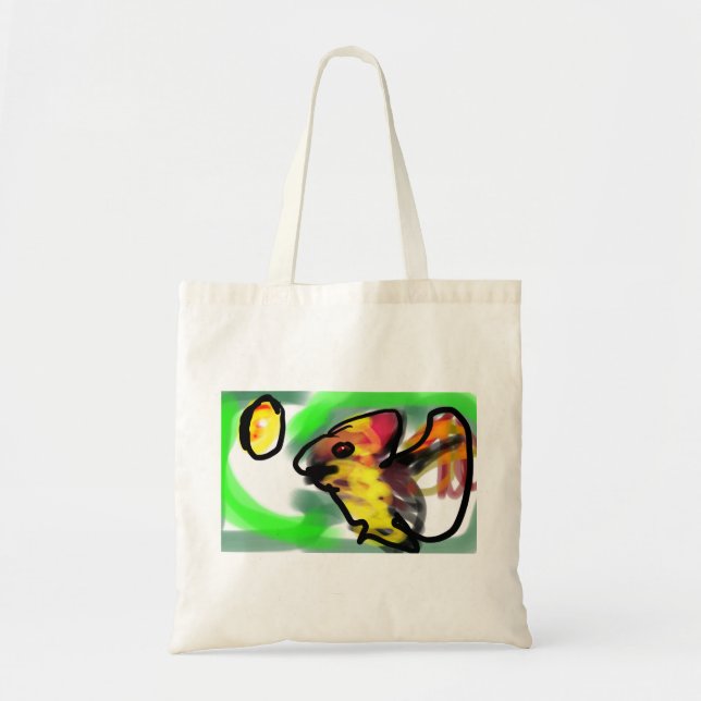 Bolsa Tote Arte de morcego frutífero (Frente)