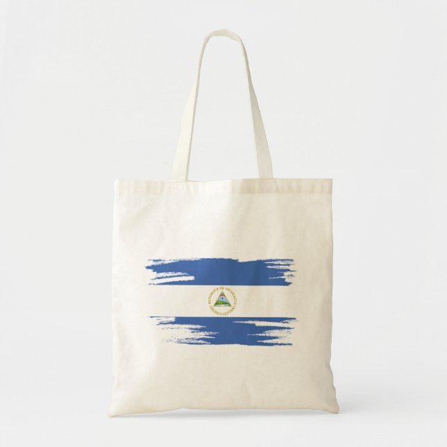 Bolsa Tote Arte de Pincel da Nicarágua (Frente)