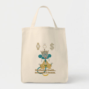 Bolsa Tote Arte de Sucesso do Chefe Zen Monkey