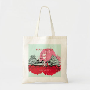 Bolsa Tote Arte de Viagem Seul Coreia do Sul