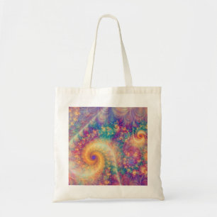 Bolsa Tote Arte de Vórtice Fractal Abstrato Fantasia Capricho