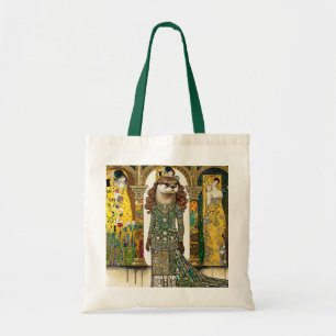 Bolsa Tote Arte Deco Fantasia de Lontra Fofa