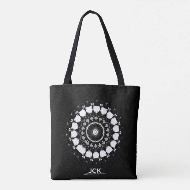 Bolsa Tote Arte do caleidoscópio 10 (Verso)
