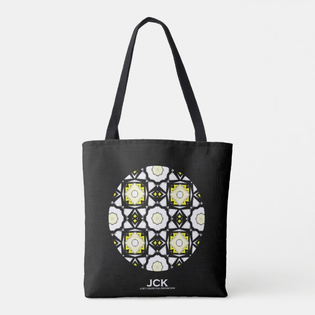 Bolsa Tote Arte do caleidoscópio 13 (Verso)