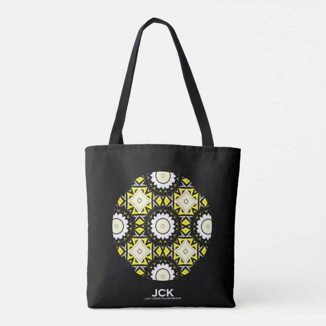Bolsa Tote Arte do caleidoscópio 14 (Verso)