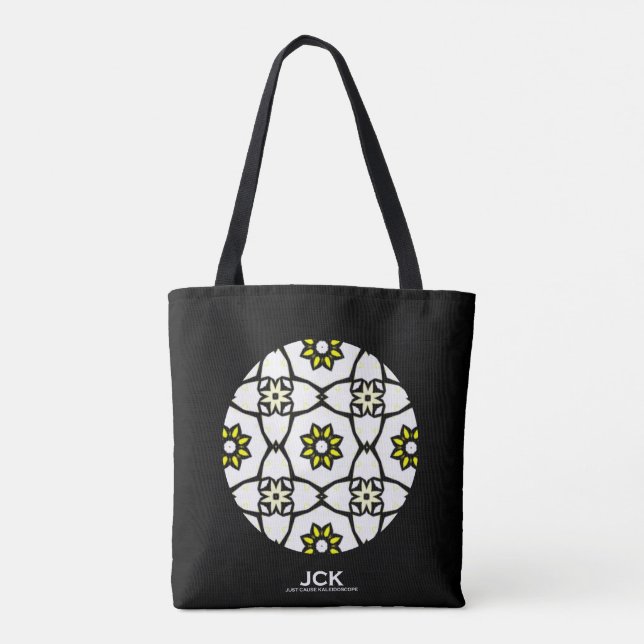Bolsa Tote Arte do caleidoscópio 15 (Verso)
