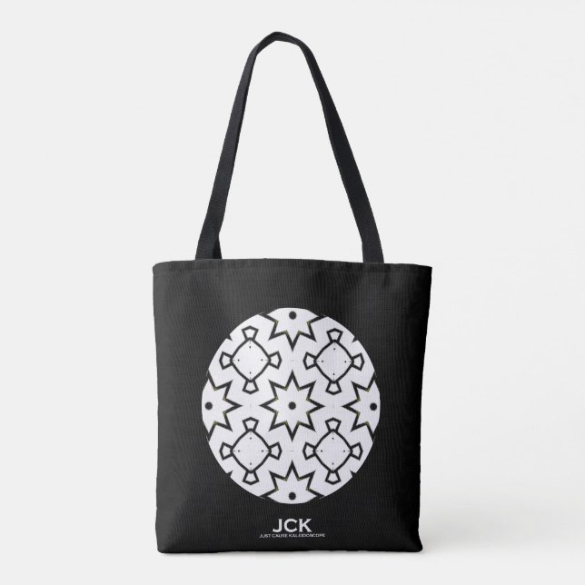 Bolsa Tote Arte do caleidoscópio 17 (Verso)
