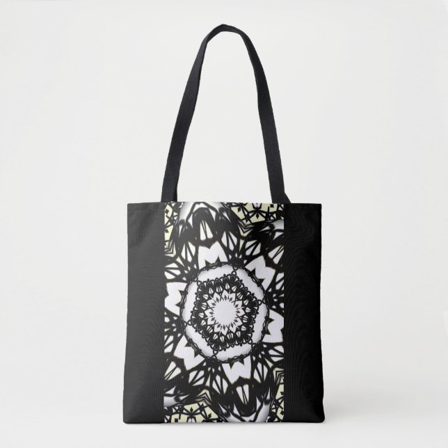 Bolsa Tote Arte do caleidoscópio 3 do Volume 1 (Frente)