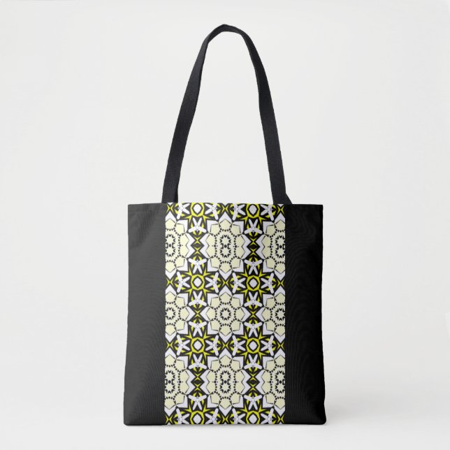 Bolsa Tote Arte do caleidoscópio 5 do Volume 1 (Frente)