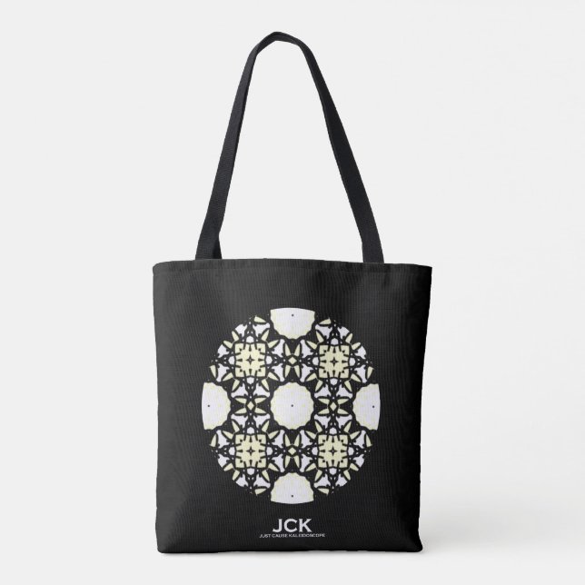 Bolsa Tote Arte do caleidoscópio 6 do Volume 1 (Verso)