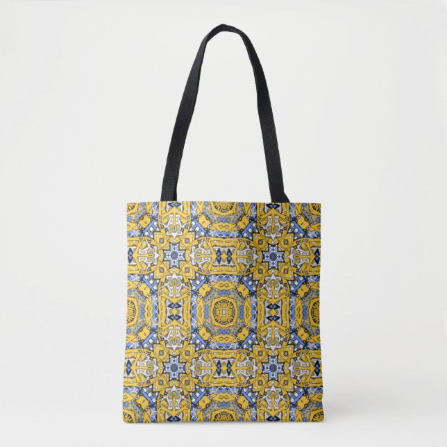 Bolsa Tote Arte do caleidoscópio do volume 11 (Frente)