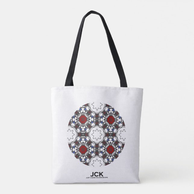 Bolsa Tote Arte do caleidoscópio do volume quatro (Verso)