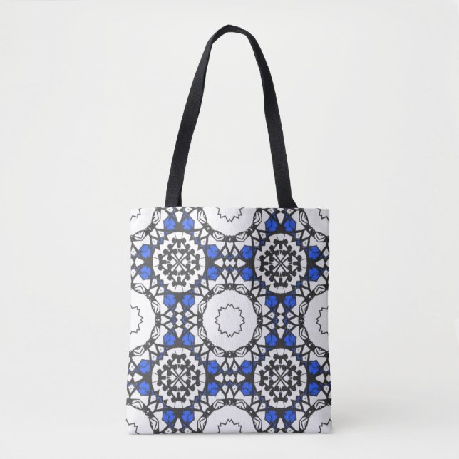 Bolsa Tote Arte do caleidoscópio do volume quatro (Frente)