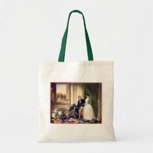 Bolsa Tote Arte do cão: Castelo de Windsor por Landseer