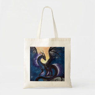 Bolsa Tote Arte do dragão da queda da noite por Carla Morrow