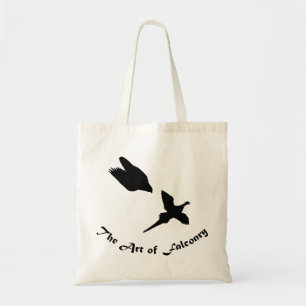 Bolsa Tote Arte do falcão de peregrino da falcoaria