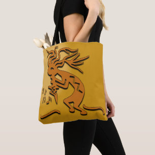 Bolsa Tote Arte do Músico Kokopelli