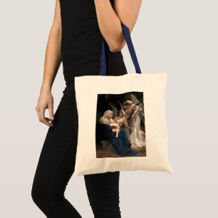 Bolsa Tote Arte do Victorian do vintage, canção dos anjos,