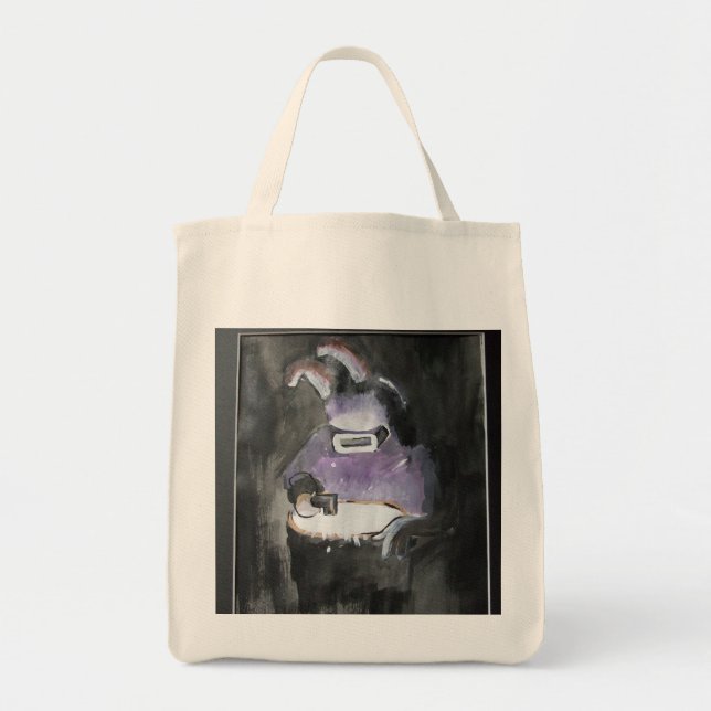 Bolsa Tote Arte dos grafites/desenhos animados - soldador do (Frente)