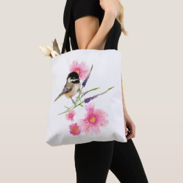 Bolsa Tote Arte em Aquarela Negra-Doce-Capada