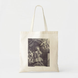Bolsa Tote Arte em Preto e Branco de São Francisco de Sales