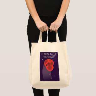 Bolsa Tote Arte espacial do Cinturão de Keiper Ultima Thule