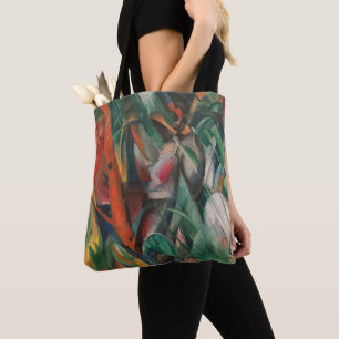 Bolsa Tote Arte Expressionista de Franz Marc
