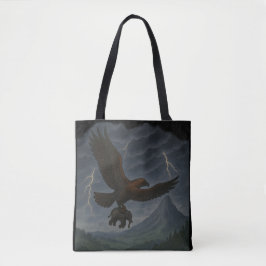 Bolsa Tote Arte Fantástica de Elefante de Carregando Gelado-O