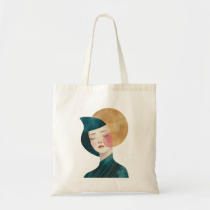 Bolsa Tote Arte feminina abstrato artística