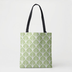 Bolsa Tote Arte Geométrica Deco, padrão sem costura