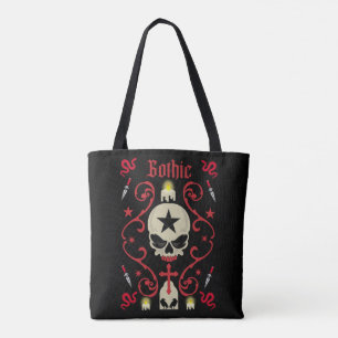 Bolsa Tote Arte Gótica do Dia do gótico
