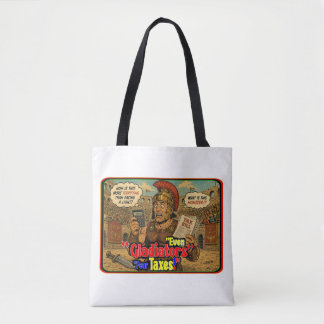 Bolsa Tote Arte Gráfica Divertida de Soldado Romano