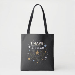 Bolsa Tote Arte Inspiradora Estrela Explosiva 'Eu Tenho um So