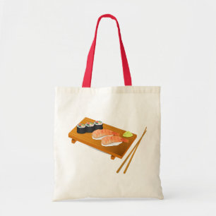 Bolsa Tote Arte japonesa sushi
