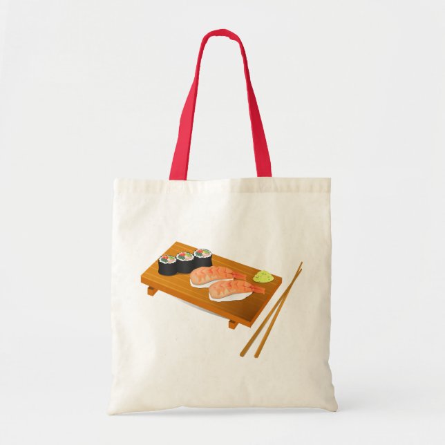 Bolsa Tote Arte japonesa sushi (Frente)