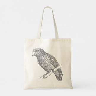 BOLSA TOTE ARTE LINEAR DE PAPAGAIO ARTE FINA