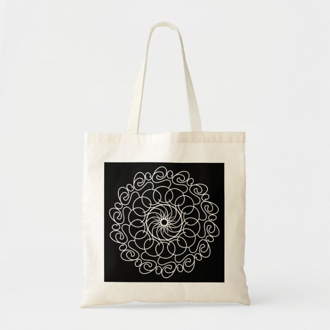 Bolsa Tote Arte Mandala (Frente)