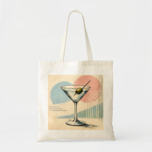 Bolsa Tote Arte Minimalista Pastel Moderno de Meados do Sécul