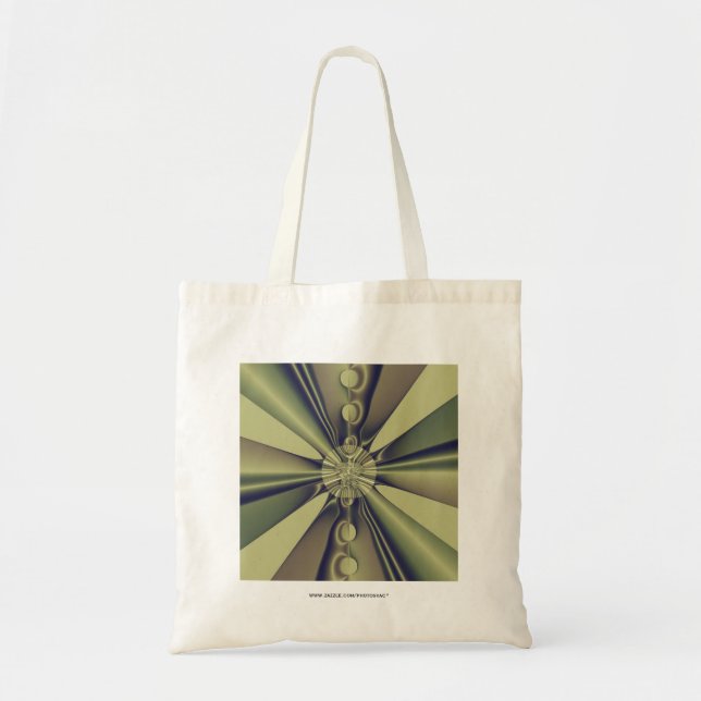 Bolsa Tote Arte Moderna Abstrata Geométrica Terrosa (Frente)