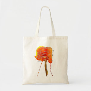 Bolsa Tote Arte moderna de flor floral abstrato