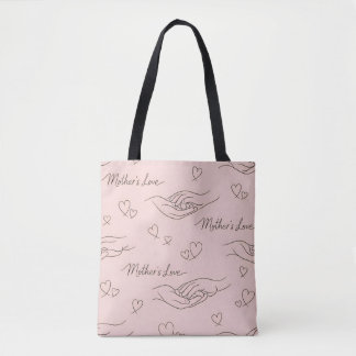 Bolsa Tote Arte Moderna Personalizada para Dia das Mães