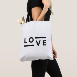 Bolsa Tote Arte Moderna Tipografia Amor