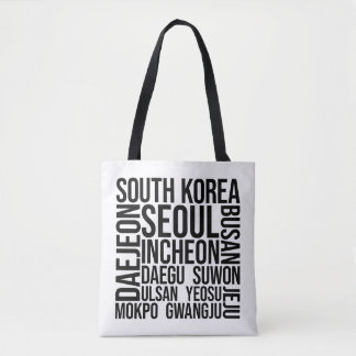 Bolsa Tote Arte nas Cidades da Coreia do Sul - Viagem Seul