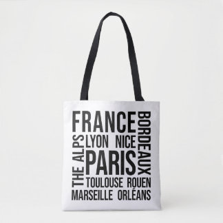 Bolsa Tote Arte nas Cidades da França - Viagem de Paris